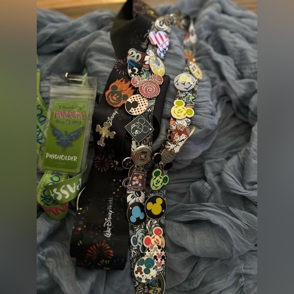 Disney Other - Disney Laynards with pins ~ Great reseller bundle!!​​